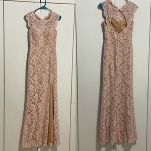 City Triangles Long Elegant Dress